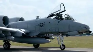 A-10C Thunderbolt II and F-16 Fighting Falcons in Southern Germany