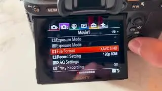 Navigating the Sony a7 III Menu – Fast-Paced Guide! 📸#techreview #sonya7iii