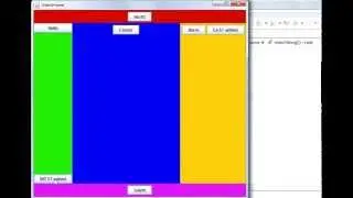 Java programming Lesson 62 GUI : Panels Within BorderLayout; Layout being changed