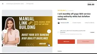 Boost Your Website Ranking with Monthly Off-Page SEO & High Authority Backlinks | Xp Freelancer
