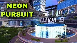 Asphalt 8, New Track Neon Pursuit Terra 9