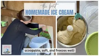 Homemade Ice Cream From Scratch ~ Family Milk Cow Life #juneisdairymonth23