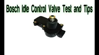 Idle Control Valve Bosch