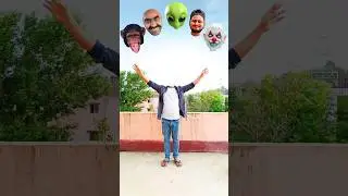 Body parts catching vs correct head matching funny magical 😀😀 vfx video