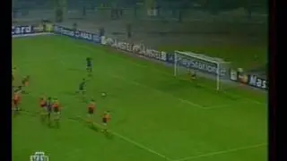 Champions league 2004-2005 Shakhtar-Barcelona 2-0 Lastuvka save