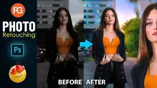 Model Photo Editing in Photoshop || Portrait Photo Retouching || Photoshop Tutorial