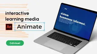 Adobe animate - Interactive learning media [ Cyber Security ]
