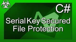 How to Secure File with Serial Protection in C# Tutorial Visual Studio