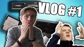 VLOG #1 День рождение и новый комп