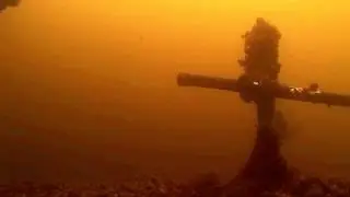 Отводной канал. Южное Тушино. Дамба у шлюзов. Подводный мир.