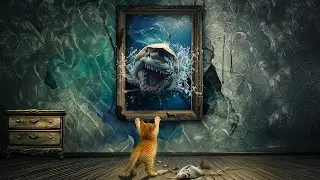 Photoshop Manipulation Tutorial The Frame 포토샵 판타지 합성 강좌 액자