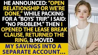 He Announced: “Open Relationship Or We’re Done,” While Packing For A “Boys’ Trip.” I Said: No