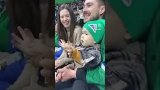 Первый поход на хоккей 🏒