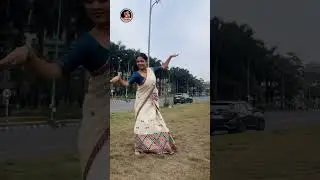 Juddha Bihu Beats featuring Diya Mudoi | Graceful Bihu Dance #shorts | Prandeep | Hit Bihu Song 2024