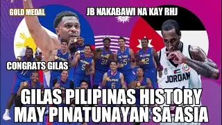 GILAS PILIPINAS HISTORY/GOLD MEDAL/BROWNLEE NAKABAWI NA KAY RHJ/PHILIPPINES VS JORDAN