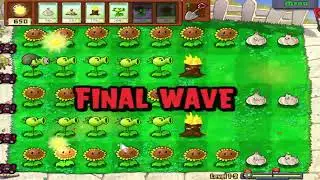 Plants Vs Zombies || Adventure 2 || 6 Seed Slots Part #1