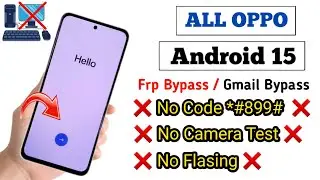 All Oppo Android 15 FRP Bypass 2026 Without PC | *