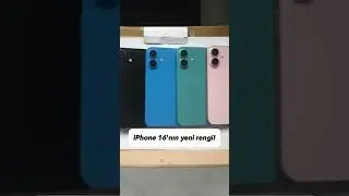 iPhone 16’nın yeni rengi?