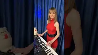 Свадебные цветы, Ирина Аллегрова, кавер на синтезаторе