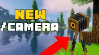 How To Use The NEW /Camera Command | MCPE Tutorial