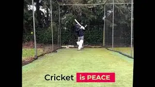 Cricket Net Practice Using Paceman Bowling Machine 2024