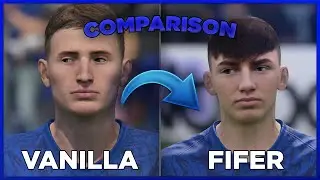 FIFER's Realism Mod vs. FIFA 20 Vanilla - Chelsea Faces