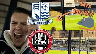 SOUTHEND VS MAIDENHEAD|2-0| RATS THROWN! AS INJURY HIT BLUES RUN OUT WINNERS!