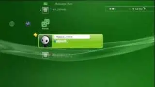 How to delete a contact from the friends list on PS3