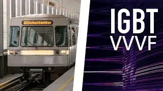 [ELIN EBG Traction IGBT VVVF] SGP Type U2 Sound - Vienna Metro [Inductor Recorded]