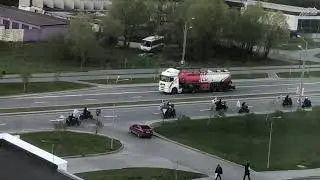 Ночные волки в Тобольске.