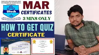HOW TO GET FREE MAR CERTIFICATES | QUIZ CERTIFICATES FOR FREE | Vivek Agarwal
