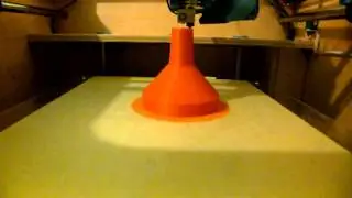 funnel 3D print 100mm/s