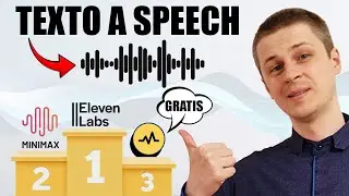 Top 3 IA para la conversión de texto a voz. Redes Neuronales para Doblaje Realista.