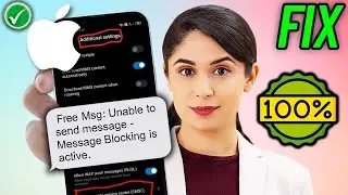 Message Blocking is Active Error on iPhone 2024 | Message Failed to Send on iPhone