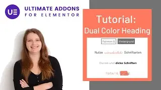 Das Dual Color Heading Widget | Ultimate Addons for Elementor