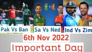 Is Pakistan Go To Semi Final Of T20 WorldCup 2022||6th November will Decide||