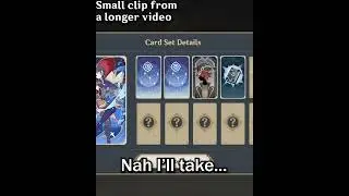 Accidentally Making a Team with no Synergy (Genshin Impact TCG)