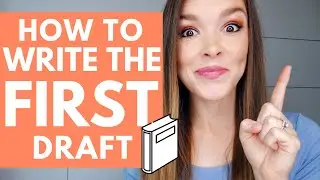 How to Write the First Draft of Your Novel | HopeFullHappenings