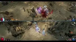 Fork vs Chain Support Flame Sentinel Spectre - Path of Exile