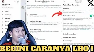 Cara Matikan Autentikasi Dua Faktor Saat Login Twitter X !