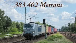 🚄383 402 z pociągiem intermodalnym!