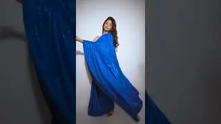 diwali party mai yeh pehen rahi hu 🤭💙 