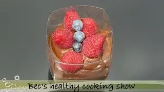 Chocolate mousse (all natural)