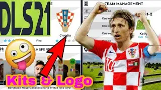Make Croatia Team Kits & Logo 2021 DLS 2021 | Dream League Soccer 2021 Kits & Logo