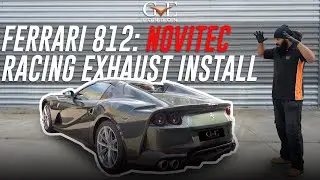 Novitec Racing Exhaust Upgrade On Ferrari 812 GTS | GVE LONDON
