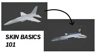 VTOL VR Livery Making Basics (Blender)