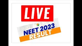 LIVE NEET UG 2023 RESULT #neet2023 #neetresult2023 #neet2023result #neet2023 #neetresults