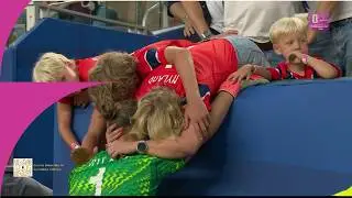 Goalkeeper Nyland has to be comforted by family after Norway heartbreak | FIFA World Cup 2026™