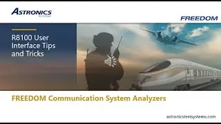 R8100 Tips and Tricks