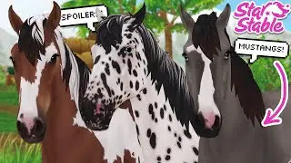 UPDATED GEN3 MUSTANGS *SPOILERS!* 8 NEW HORSES, COAT COLORS, NEW ANIMATIONS & MORE! 😱